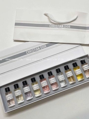Set Nước hoa CHRISTIAN DIOR Limited 2025 EDP (10X7.5ML) - Fullbox kèm túi giấy