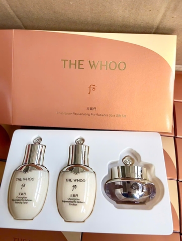 Set tái sinh da Whoo 3 món Cheongidan Radiant