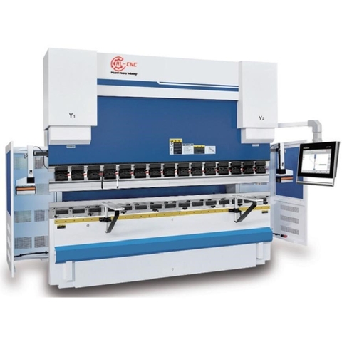 Máy chấn CNC thủy lực đồng bộ điện dòng WE67K