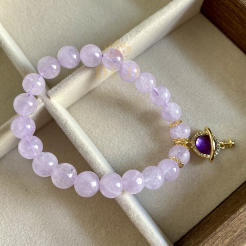 Vòng tay Thạch Anh Tím Violet 5A
