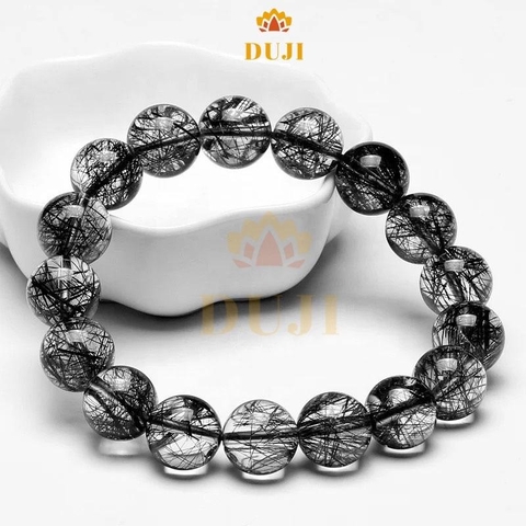Vòng tay Thạch Anh Tóc Đen 6A