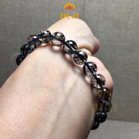 Vòng tay Thạch Anh Tóc Đen 6A