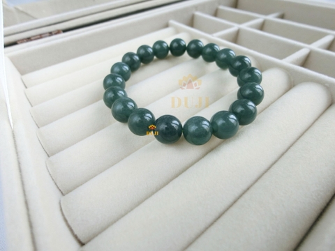 Vòng tay Lam Băng Ngọc 10mm chất lượng cao Type A