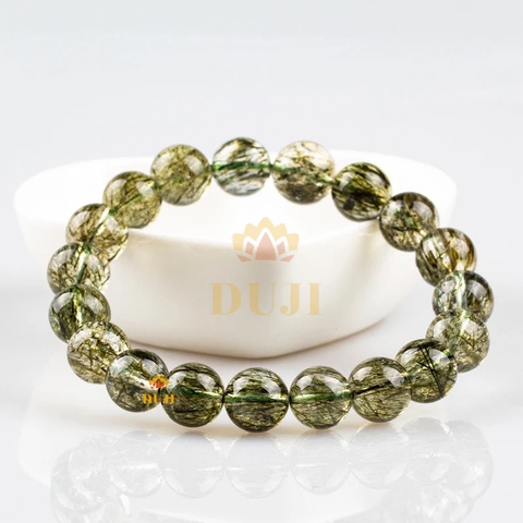 Vòng tay Thạch Anh Tóc Xanh 6A
