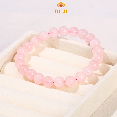 Vòng tay Thạch Anh Hồng 5A