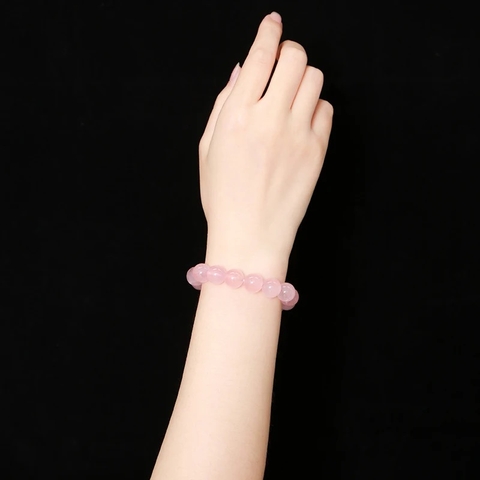 Vòng tay Thạch Anh Hồng 5A