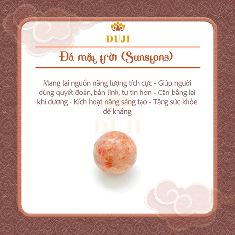 Vòng tay đá mặt trời sunstone mix đá thạch anh trắng