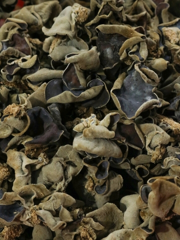 Nấm Mèo Đen Khô