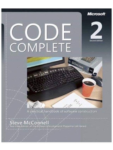 Code Complete: A Practical Handbook of Software Construction