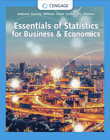 Essentials of Statistics for Business & Economics