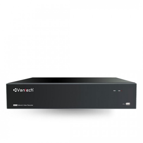 [Chính hãng] Đầu Ghi Vantech VPH-N4464H8: 64 Kênh IP, Chuẩn Nén H.265+, Độ Phân Giải 4K