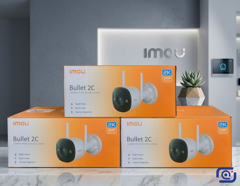 [Chính hãng] Camera Wifi Ngoài Trời Imou IPC-F32P (3MP) & IPC-F52P (5MP) - Chống Nước IP67, Cảnh Báo AI, Tích Hợp Mic