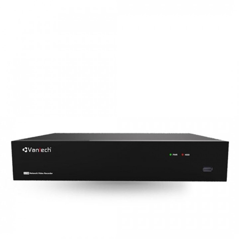 Đầu Ghi Hình IP Vantech 32 Kênh 4K: Model VPH-N4432 & VPH-N4432/16P Tích Hợp 16 PoE
