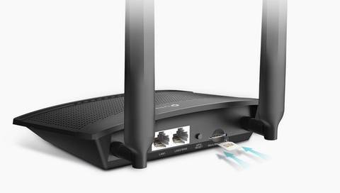 Router Wi-Fi TL-MR100 4G LTE Chuẩn N Tốc Độ 300 Mbps