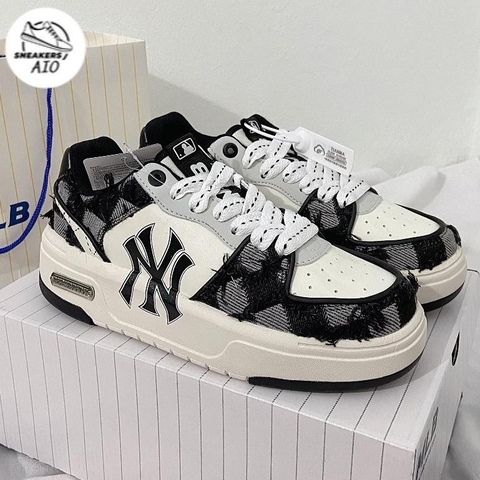 [AIO sneaker] GIÀY SNEAKER MLB Chụky Liner Ny Denmin Black Likeauth_MLB Chunky Liner New York Yankees_FULL BOX_FREE SHIP