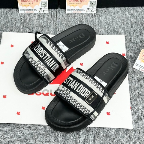 [ Xưởng Giày AIO ] Dép Nam Di.or quai dán đế độn siêu dày, Dép quai ngang hàng mới,siêu đẹp hot nhất 2024