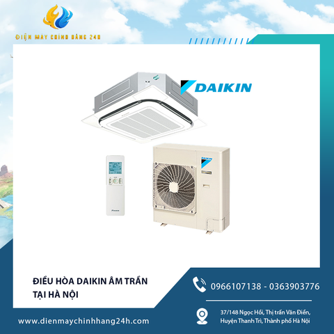 Điều hòa Daikin âm trần tại Hà Nội – Lựa chọn hoàn hảo cho không gian hiện đại