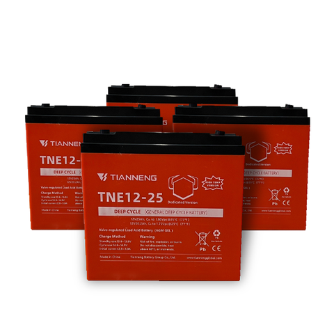 Ắc quy xe đạp điện Tianneng 12V 25ah