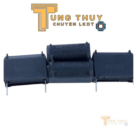 Tụ Bếp Từ 0,27uF 1200v Tụ 0,3uF1200v và 0,33uF 1200v Chính Hãng BM Màu Đen
