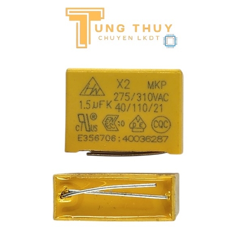 Tụ Vàng 275V  Các Chỉ Số Từ 0.1uF đến 2.2uF