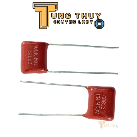 10 Con Tụ Đỏ , Tụ Kẹo CBB22 104J 400V, 630V và 2000V  Hàng Chất Lượng Không Phân Cực