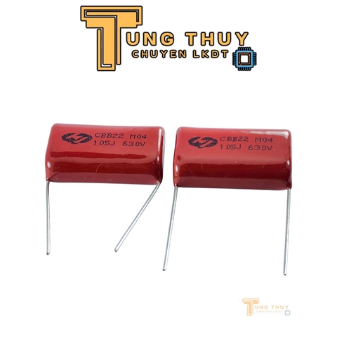 10 Con Tụ Đỏ , Tụ Kẹo CBB22 105J 400V, 630V và 2000V  ( 1 uF ) Hàng Chất Lượng Không Phân Cực