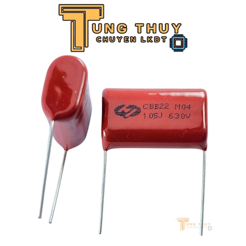 10 Con Tụ Đỏ , Tụ Kẹo CBB22 105J 400V, 630V và 2000V  ( 1 uF ) Hàng Chất Lượng Không Phân Cực