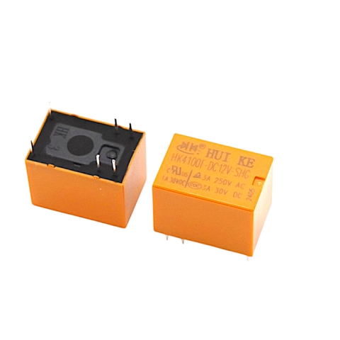 Relay 12V 24V Huike 6 Chân và 8 Chân – 3A – Dễ Lắp Mạch – Loại Tốt