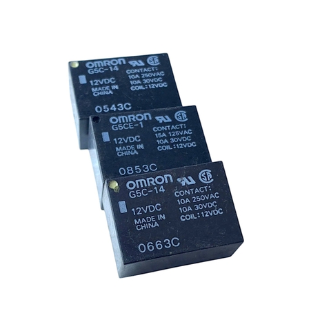 Relay Nồi Cơm Điện 12V 10A 4 Chân G5C - 14 Omron Loại Tốt