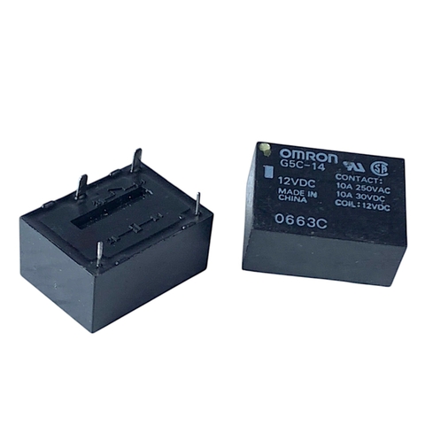 Relay Nồi Cơm Điện 12V 10A 4 Chân G5C - 14 Omron Loại Tốt