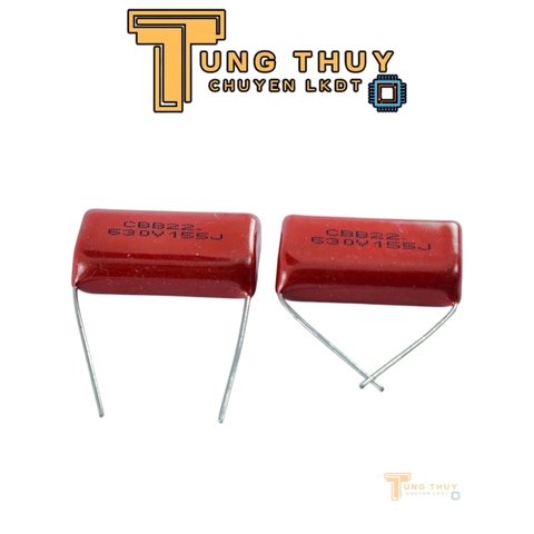 Tụ Đỏ CBB22 155J 400V và 630V ( 1,5uF ) Hàng chất lượng Không phân cực