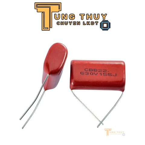Tụ Đỏ CBB22 155J 400V và 630V ( 1,5uF ) Hàng chất lượng Không phân cực