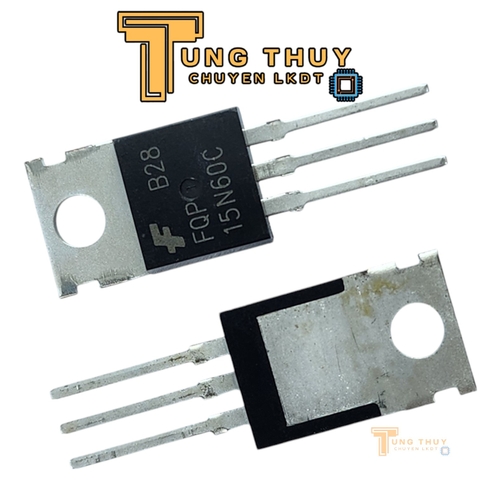 Mosfet 15N60 TO-220F 15A 600V Kênh N (FQPF 15N60C FQPF15N60C)