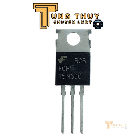 Mosfet 15N60 TO-220F 15A 600V Kênh N (FQPF 15N60C FQPF15N60C)