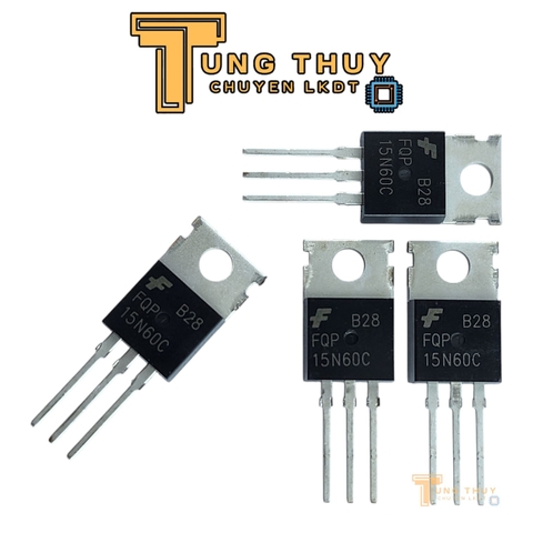 Mosfet 15N60 TO-220F 15A 600V Kênh N (FQPF 15N60C FQPF15N60C)