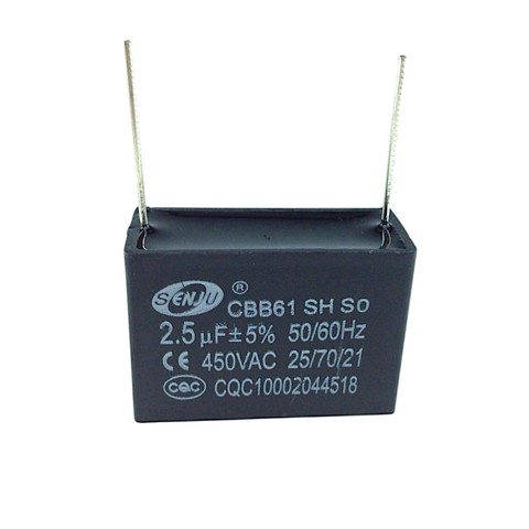 Tụ Quạt Chân Kim 450V 1uF-5uF – Linh Kiện Thay Thế Quạt Điện, Dễ Lắp, Chạy Ổn Định