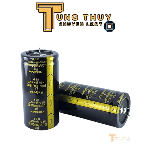 Tụ hoá ,Tụ lọc nguồn amly 15000uF 100v Kích Thước 35mm x 70mm Loại Tốt