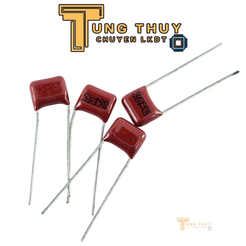 Túi 5 Con Tụ  Đỏ, Tụ Kẹo CBB 400V 106J 223J 335J  824J Hàng chất lượng - Tụ đỏ không phân cực