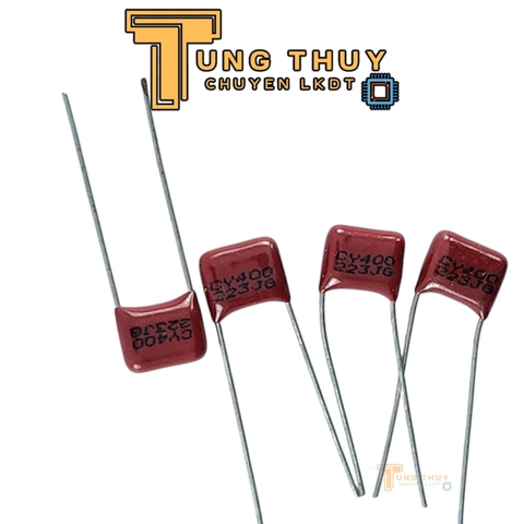 Túi 5 Con Tụ  Đỏ, Tụ Kẹo CBB 400V 106J 223J 335J  824J Hàng chất lượng - Tụ đỏ không phân cực