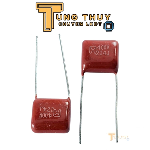 (Túi 10 Con)Tụ Đỏ CBB22 224J 400V, 630V Và 2000V  Hàng Chất Lượng Không Phân Cực