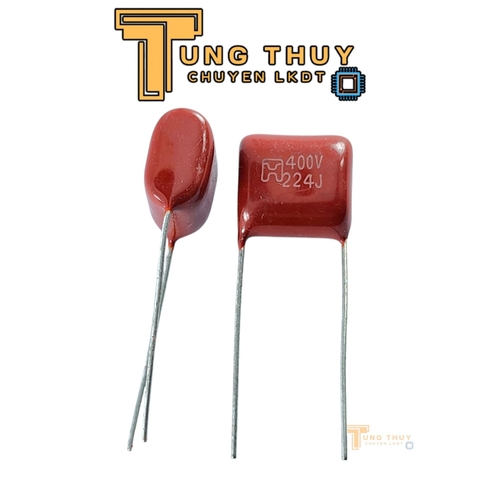 (Túi 10 Con)Tụ Đỏ CBB22 224J 400V, 630V Và 2000V  Hàng Chất Lượng Không Phân Cực
