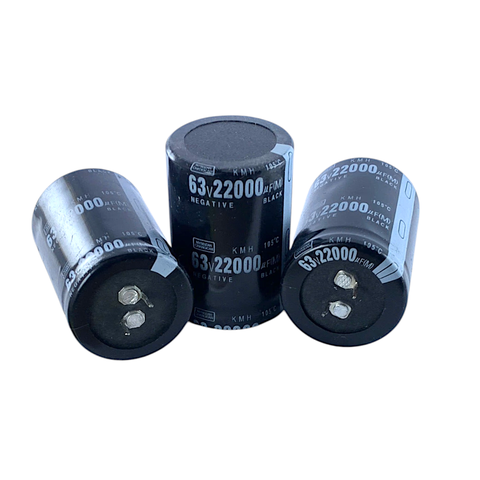 Tụ Lọc Nguồn amly 22000uF 63v Kích Thước 35mm x 50mm Màu Đen