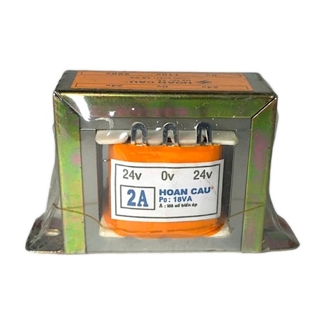 Biến áp 2A Hoàn Cầu Các Loại Volt 12v - 12v , 24v - 24v và 0V 3V 6V 9V 12V 15V 18V 24V Loại Tốt