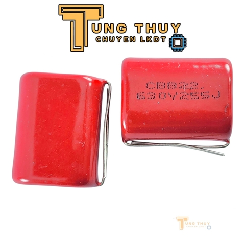 Tụ Đỏ 205 630v và 255 630v CBB22 Tụ Kẹo Không Phân Cực