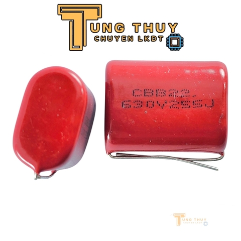 Tụ Đỏ 205 630v và 255 630v CBB22 Tụ Kẹo Không Phân Cực