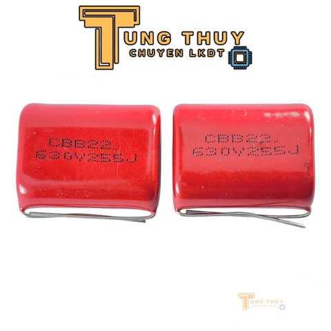 Tụ Đỏ 205 630v và 255 630v CBB22 Tụ Kẹo Không Phân Cực