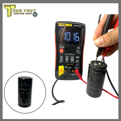 Tụ Lọc Nguồn Amly 10000uF 125V –  Kích Thước 35x70mm Hàng Loại Tốt