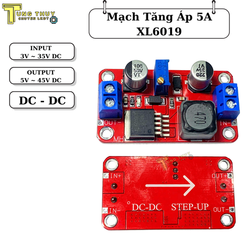 Mạch Tăng Áp DC - DC XL6019 5A