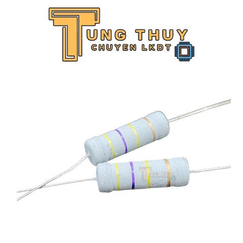 Điện Trở Công Suất 5W Sai Số 5% Giá Trị Từ 1Ω - 510K