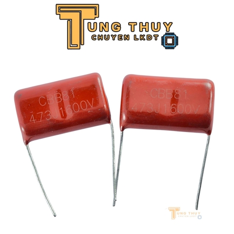 Tụ Đỏ , Tụ Kẹo CBB22 473J 1600V Hàng Chất Lượng Không Phân Cực